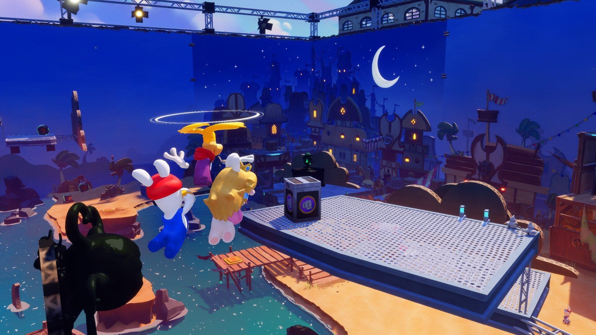 Screenshot for Mario + Rabbids Sparks of Hope: Rayman in the Phantom Show