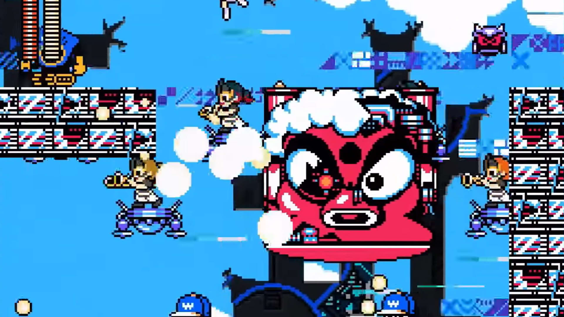 Screenshot for Rockman 20XX: Tatakae! Team Shachi