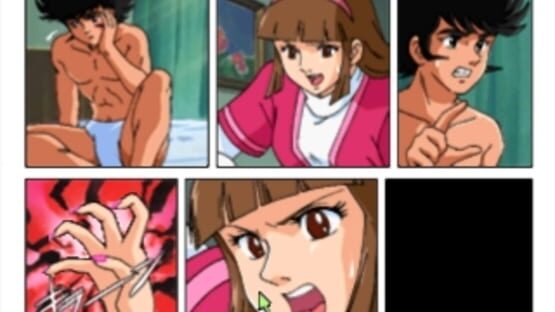 Screenshot for Click Manga: Dynamic Robot Taisen 1 - Shutsugeki! Kyoui Robot no Gundan!!
