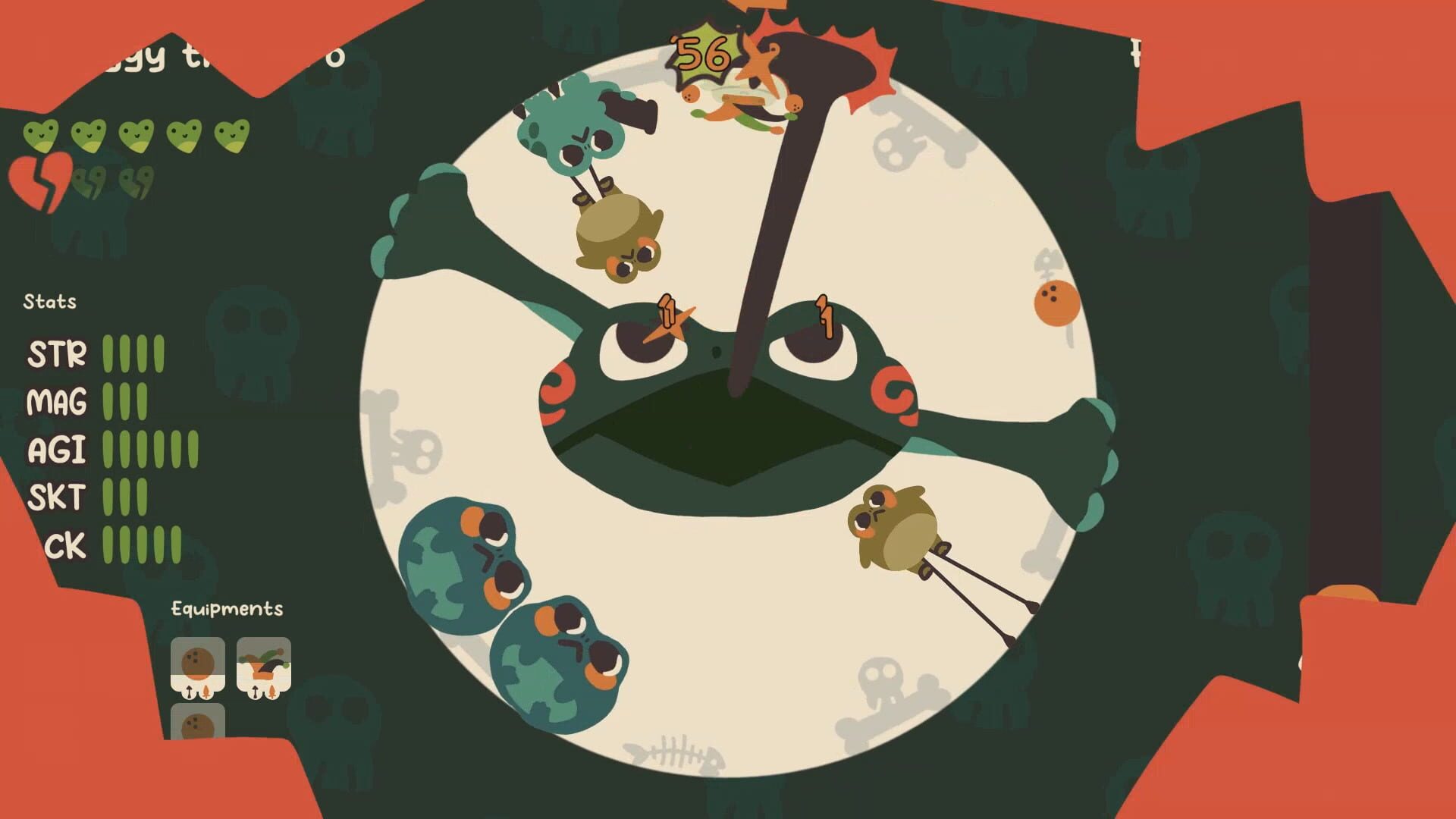 Screenshot for Froggy's Battle