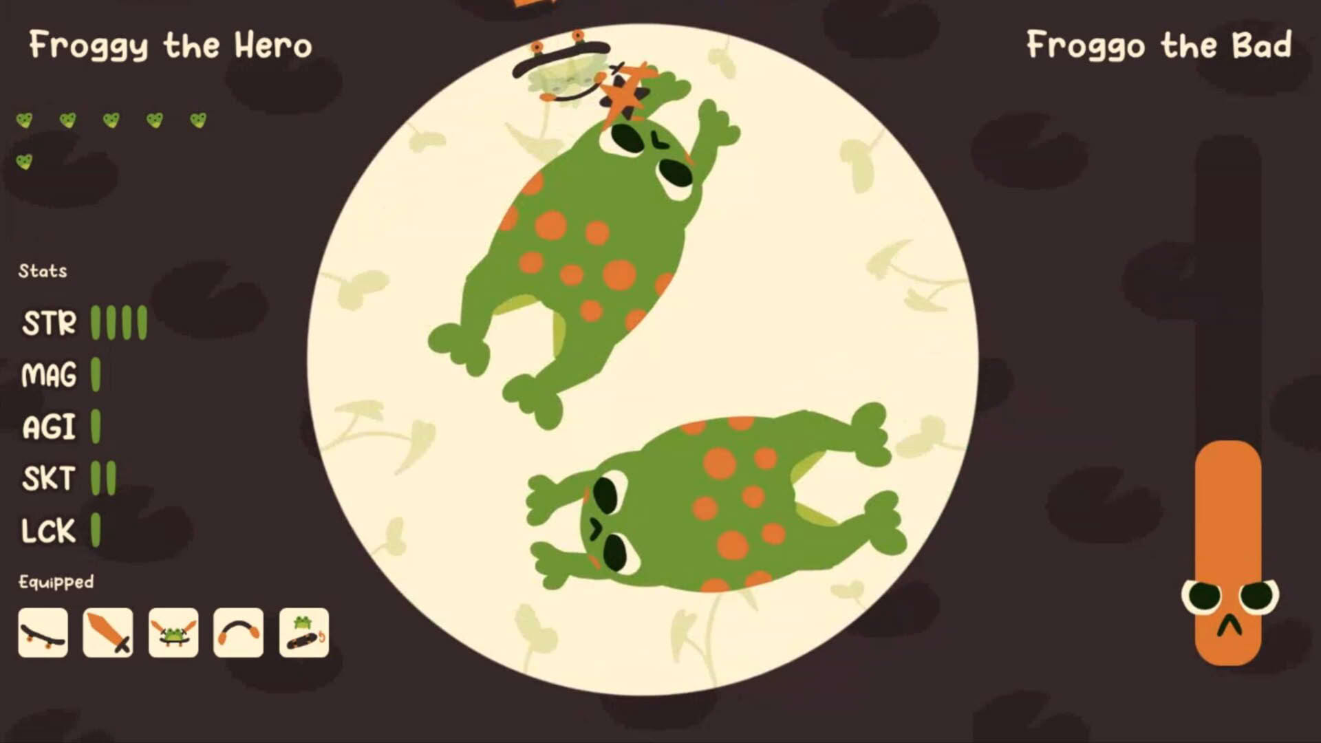 Screenshot for Froggy's Battle