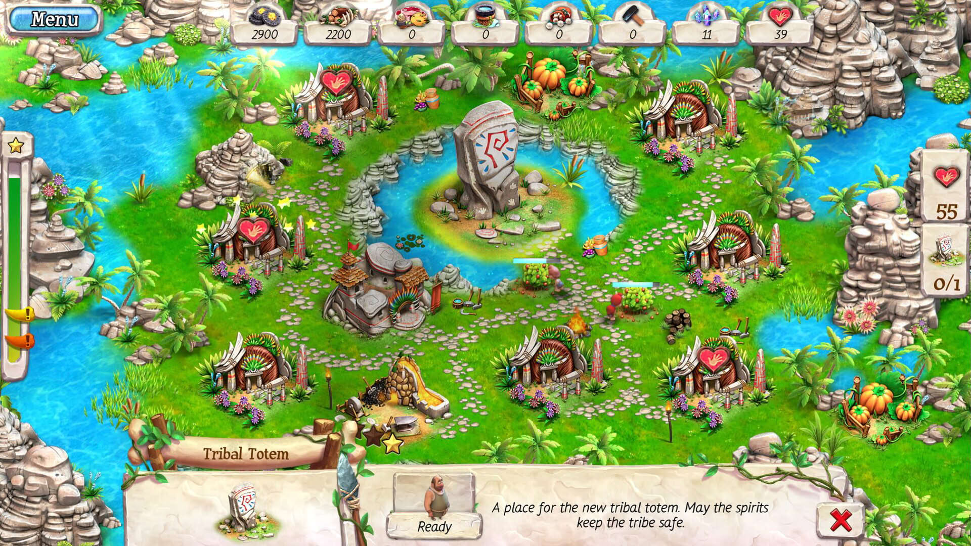 Screenshot for Cavemen Tales: Collector's Edition