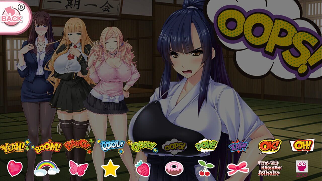 Screenshot for Pretty Girls Klondike Solitaire Plus