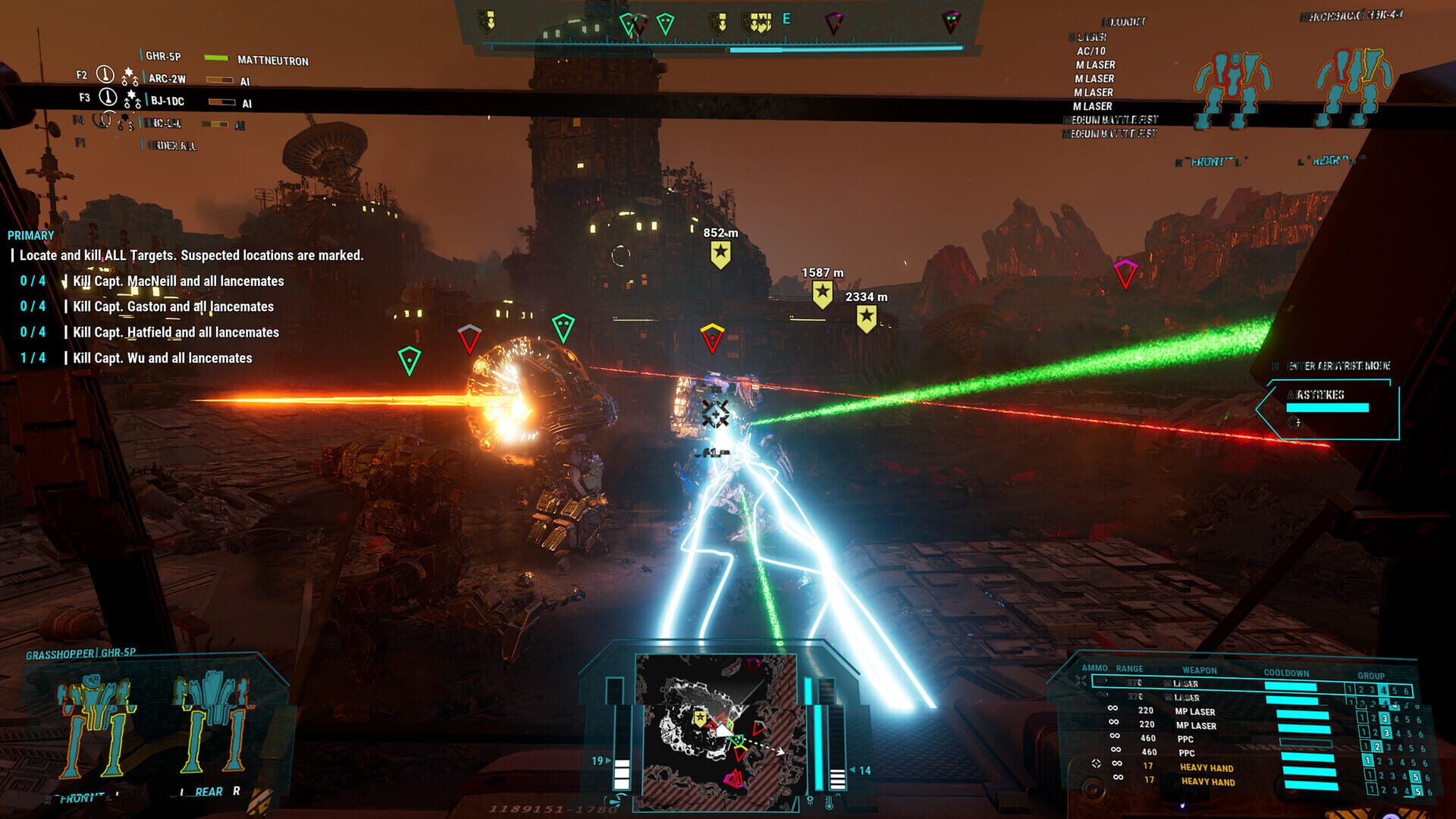 Screenshot for MechWarrior 5: Mercenaries - The Dragon's Gambit