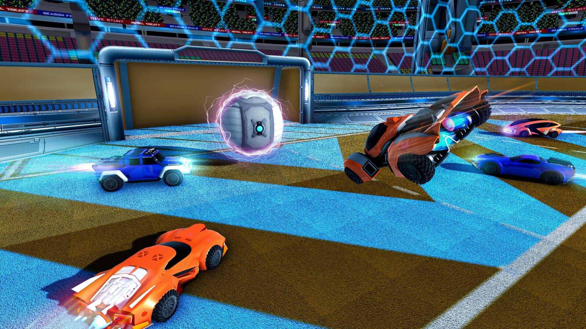 Screenshot for Rocket Car: Ultimate Ball League Machines
