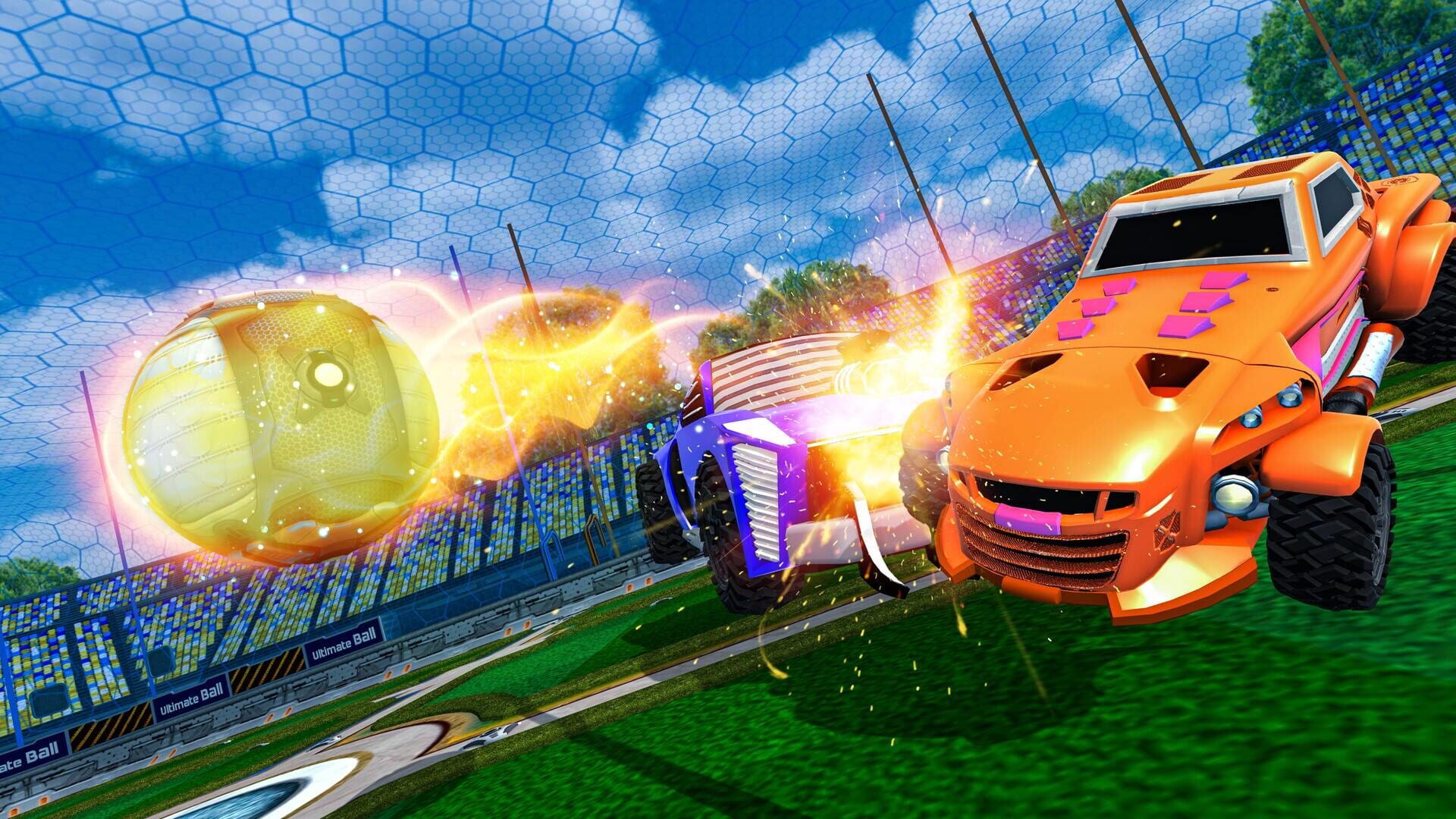 Screenshot for Rocket Car: Ultimate Ball League Machines