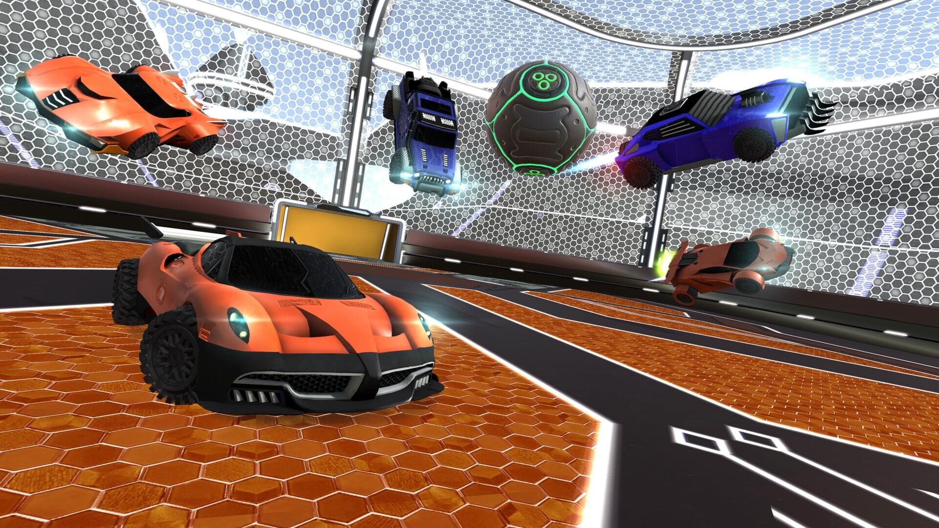 Screenshot for Rocket Car: Ultimate Ball League Machines