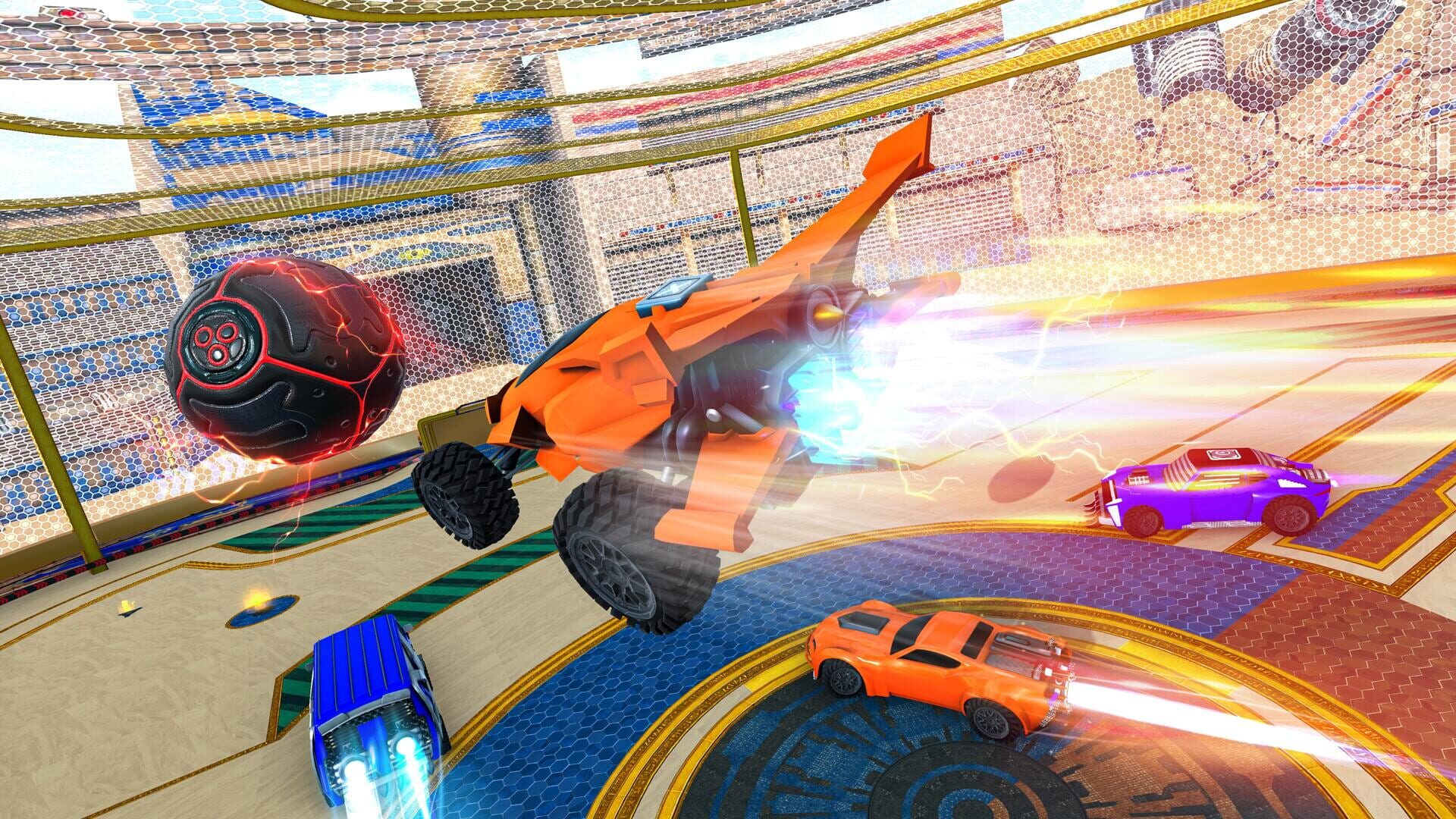 Screenshot for Rocket Car: Ultimate Ball League Machines