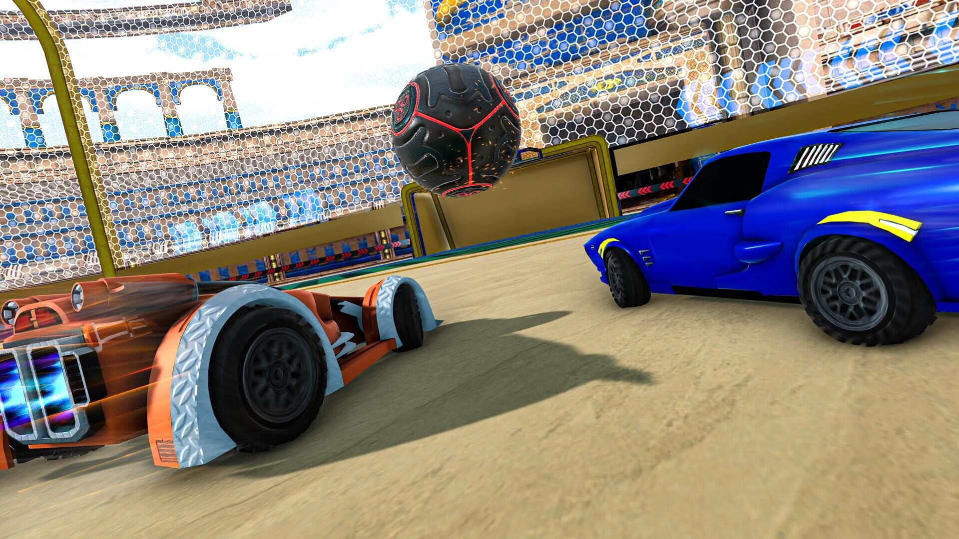 Screenshot for Rocket Car: Ultimate Ball League Machines