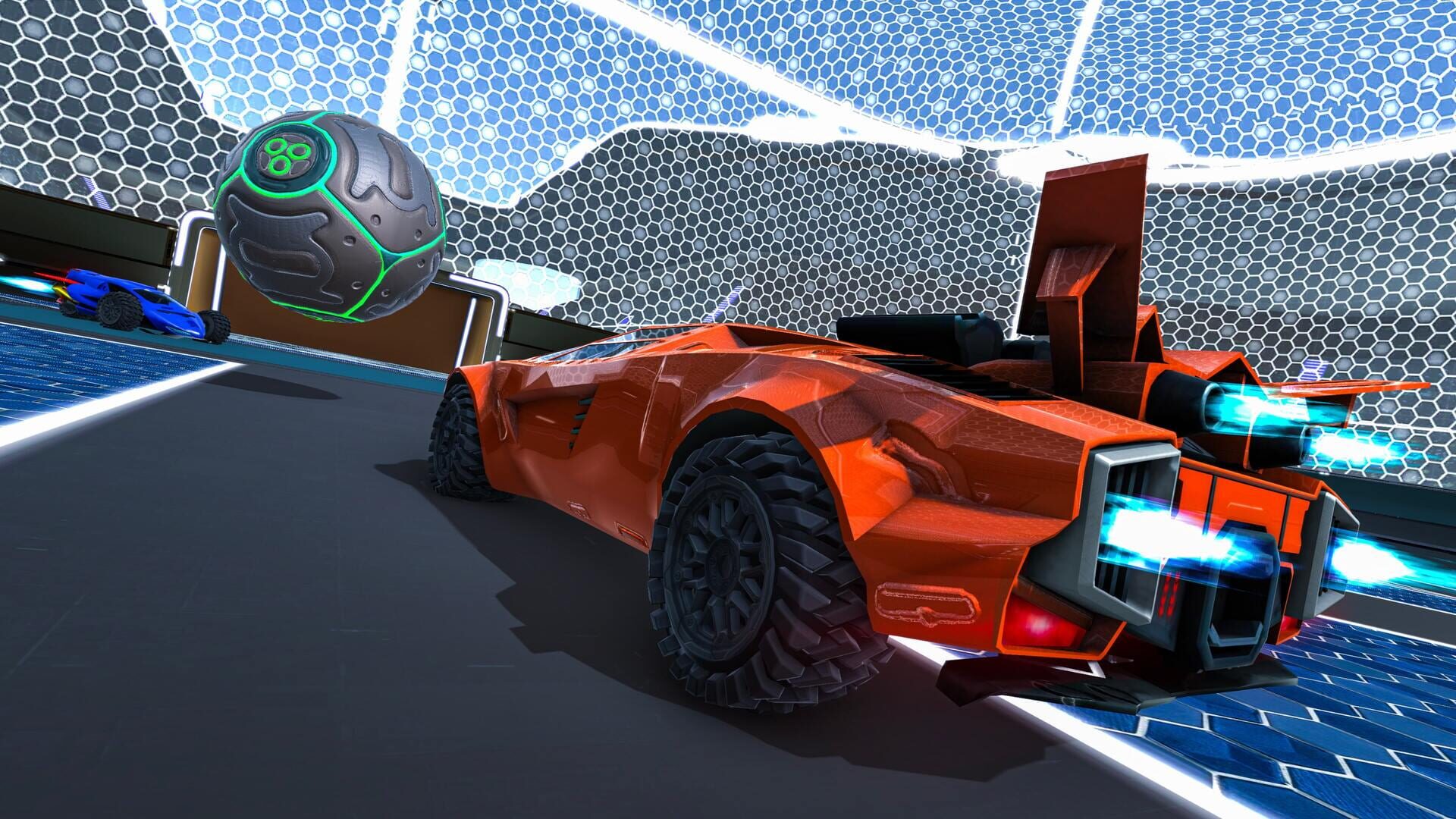 Screenshot for Rocket Car: Ultimate Ball League Machines