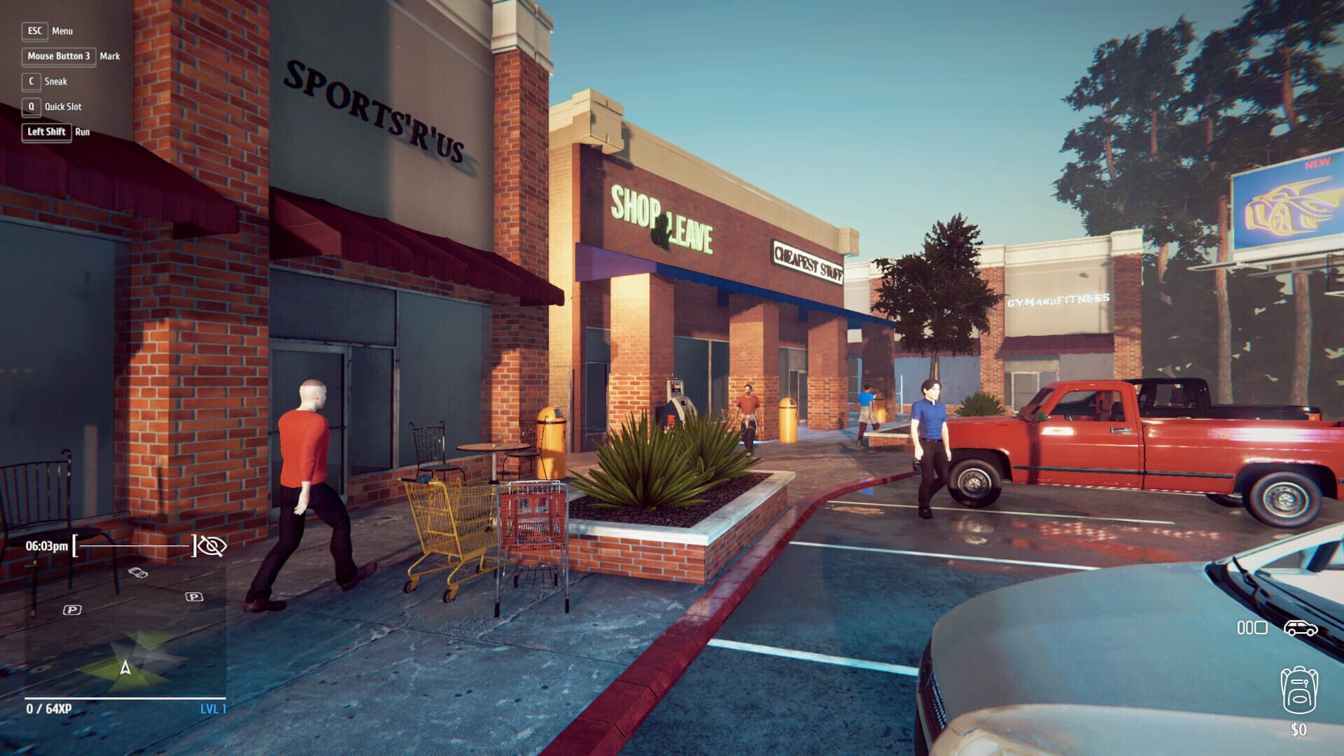 Screenshot for Thief Simulator: Shopping Center