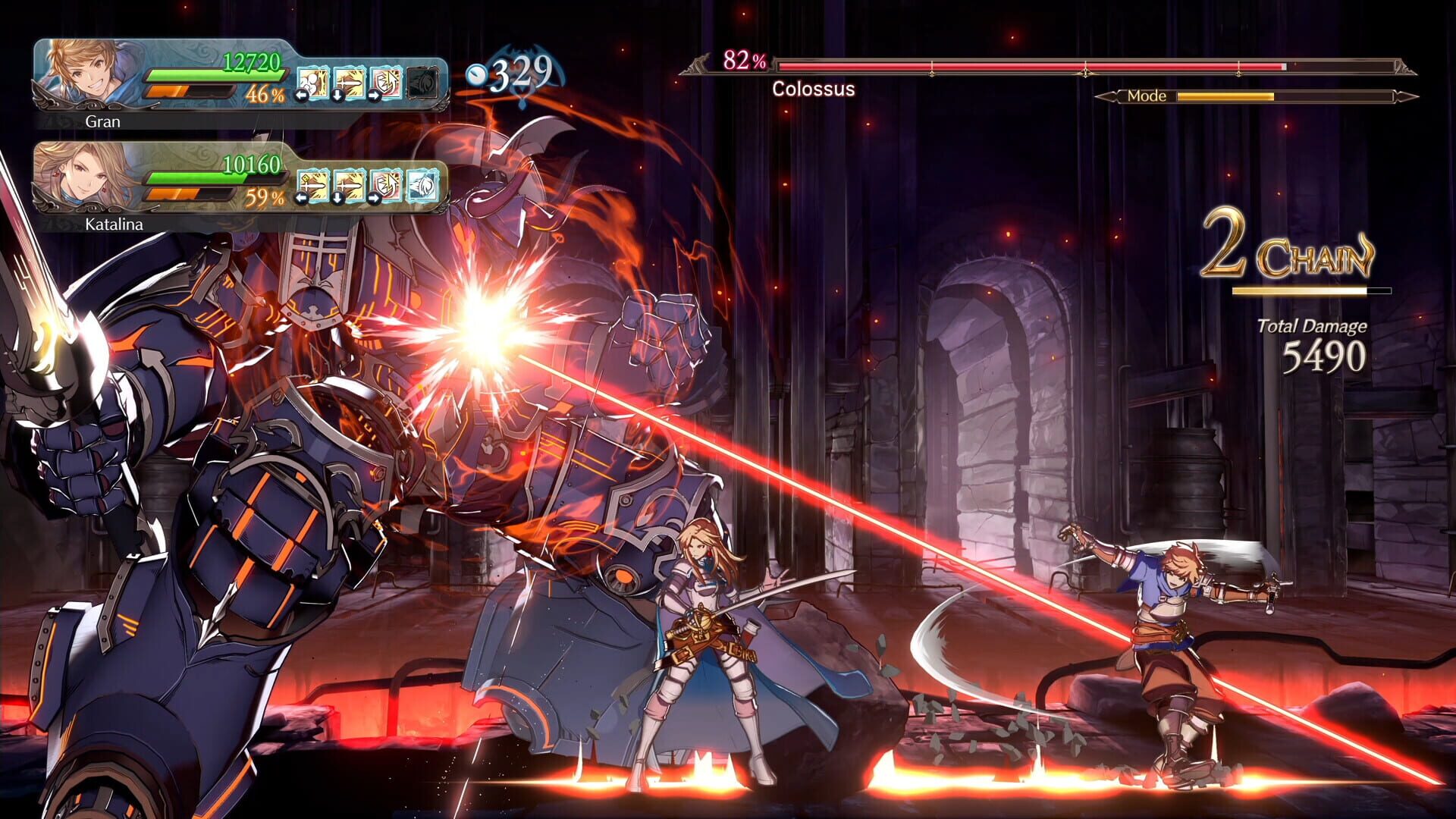 Screenshot for Granblue Fantasy Versus: Rising