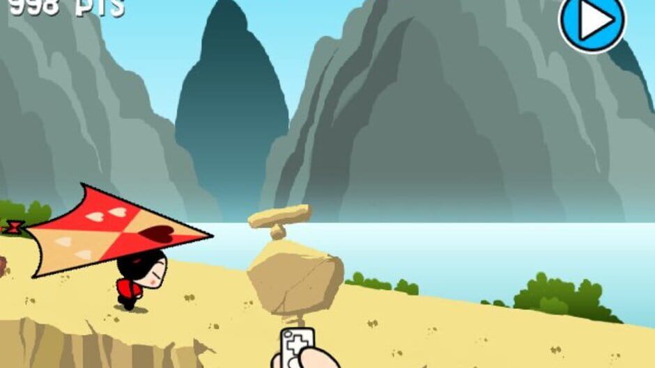 Screenshot for Pucca's Kisses Game