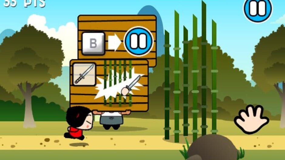 Screenshot for Pucca's Kisses Game
