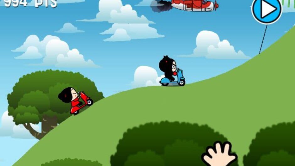 Screenshot for Pucca's Kisses Game