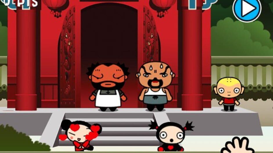 Screenshot for Pucca's Kisses Game