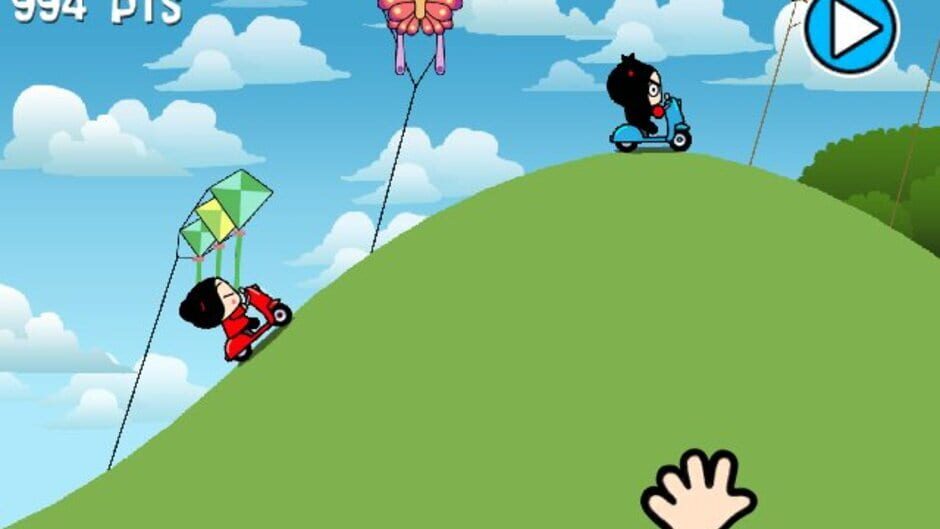 Screenshot for Pucca's Kisses Game