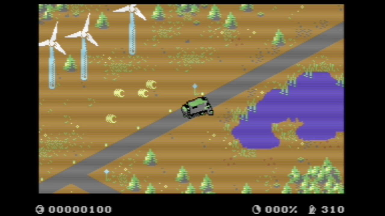 Screenshot for Farming Simulator C64 Edition