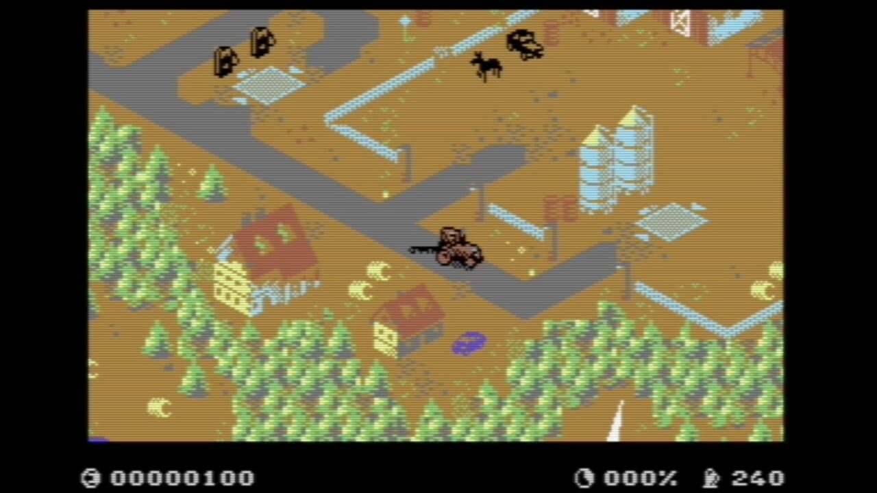 Screenshot for Farming Simulator C64 Edition