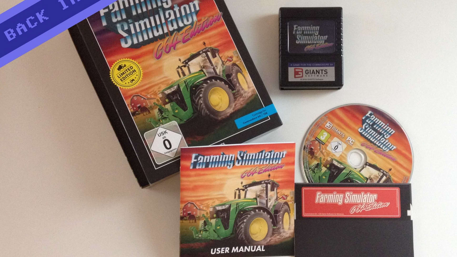 Screenshot for Farming Simulator C64 Edition
