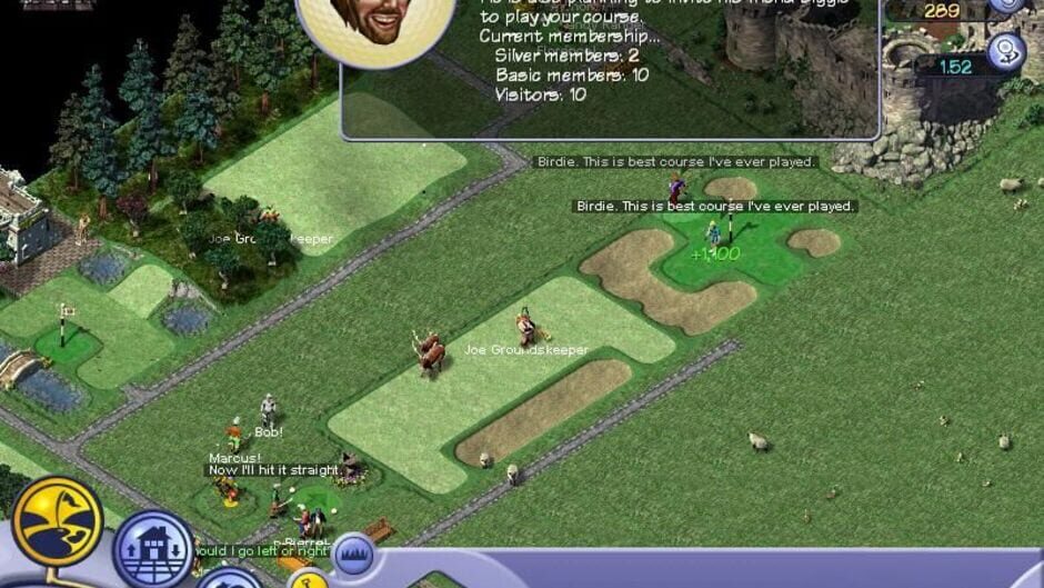 Screenshot for Sid Meier's SimGolf