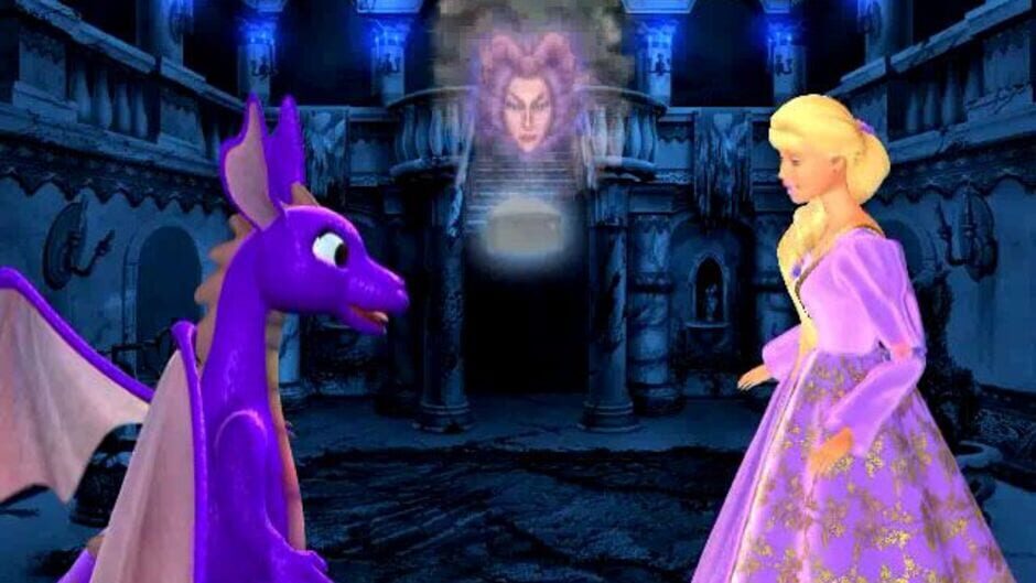 Screenshot for Barbie as Rapunzel: A Creative Adventure