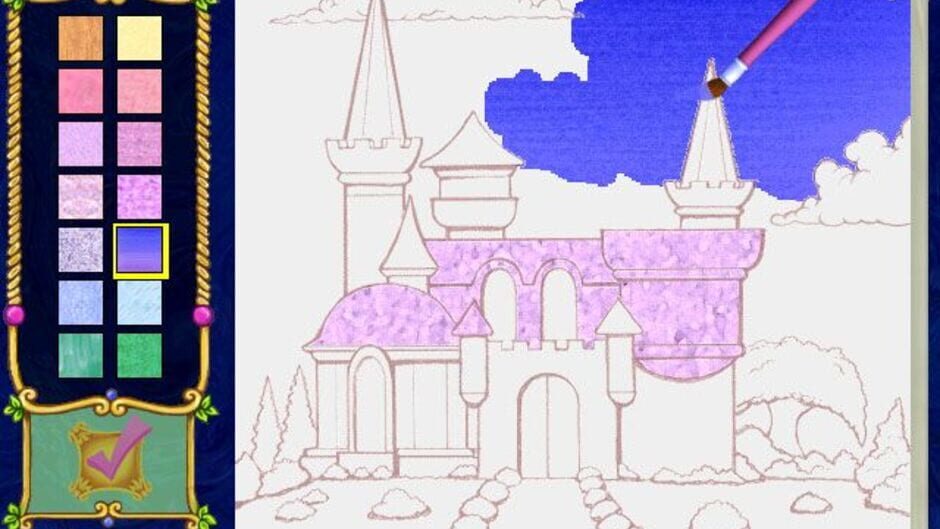 Screenshot for Barbie as Rapunzel: A Creative Adventure