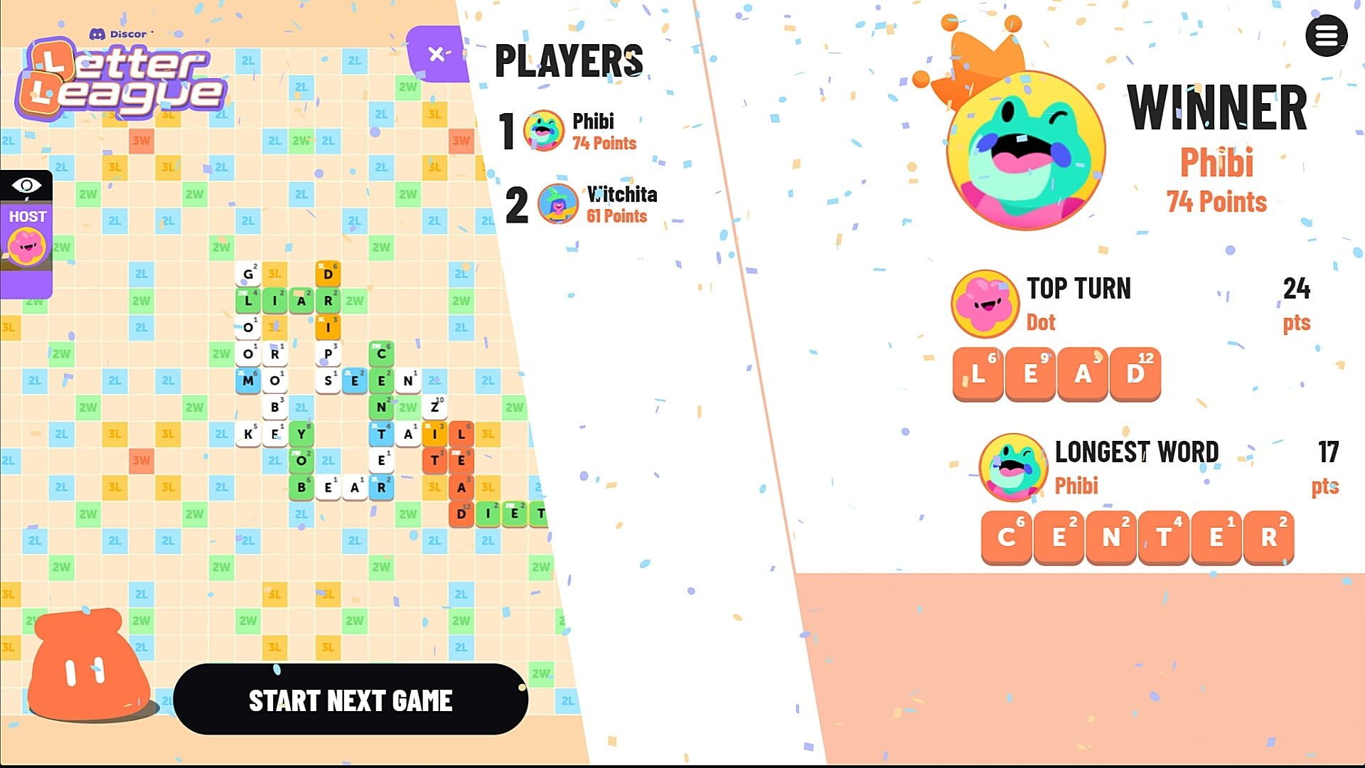 Screenshot for Letter League