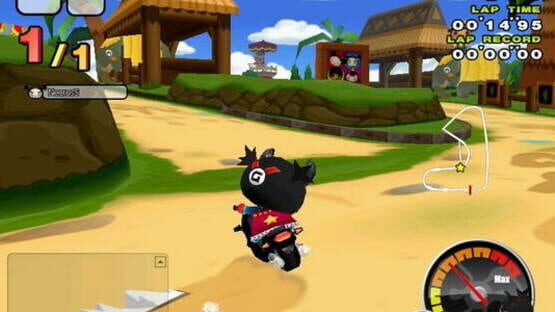 Screenshot for Pucca Racing: World Bike Tour