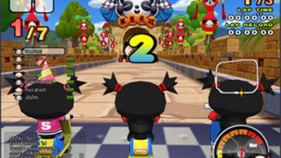 Screenshot for Pucca Racing: World Bike Tour