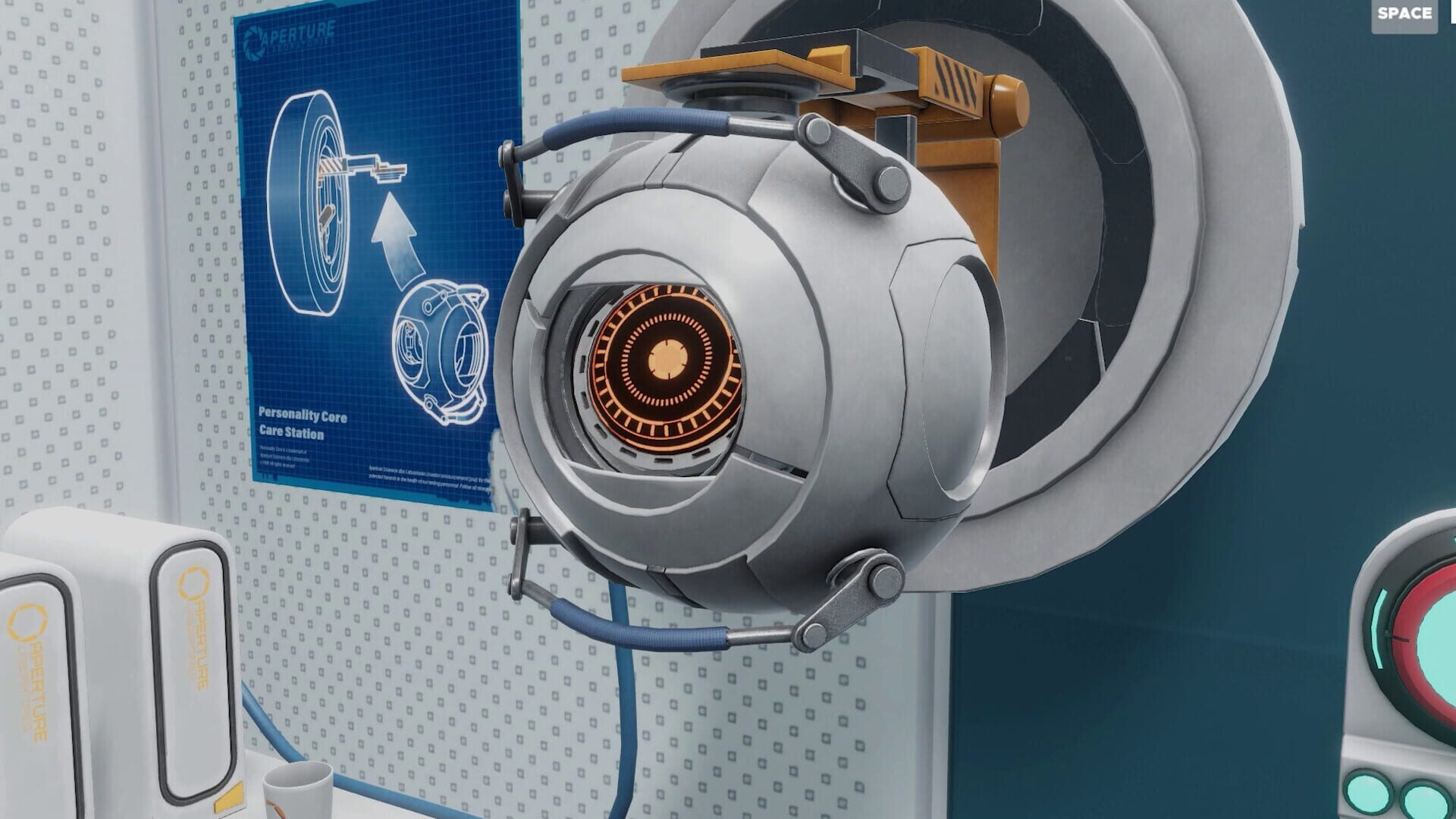Screenshot for Escape Simulator: Portal Escape Chamber