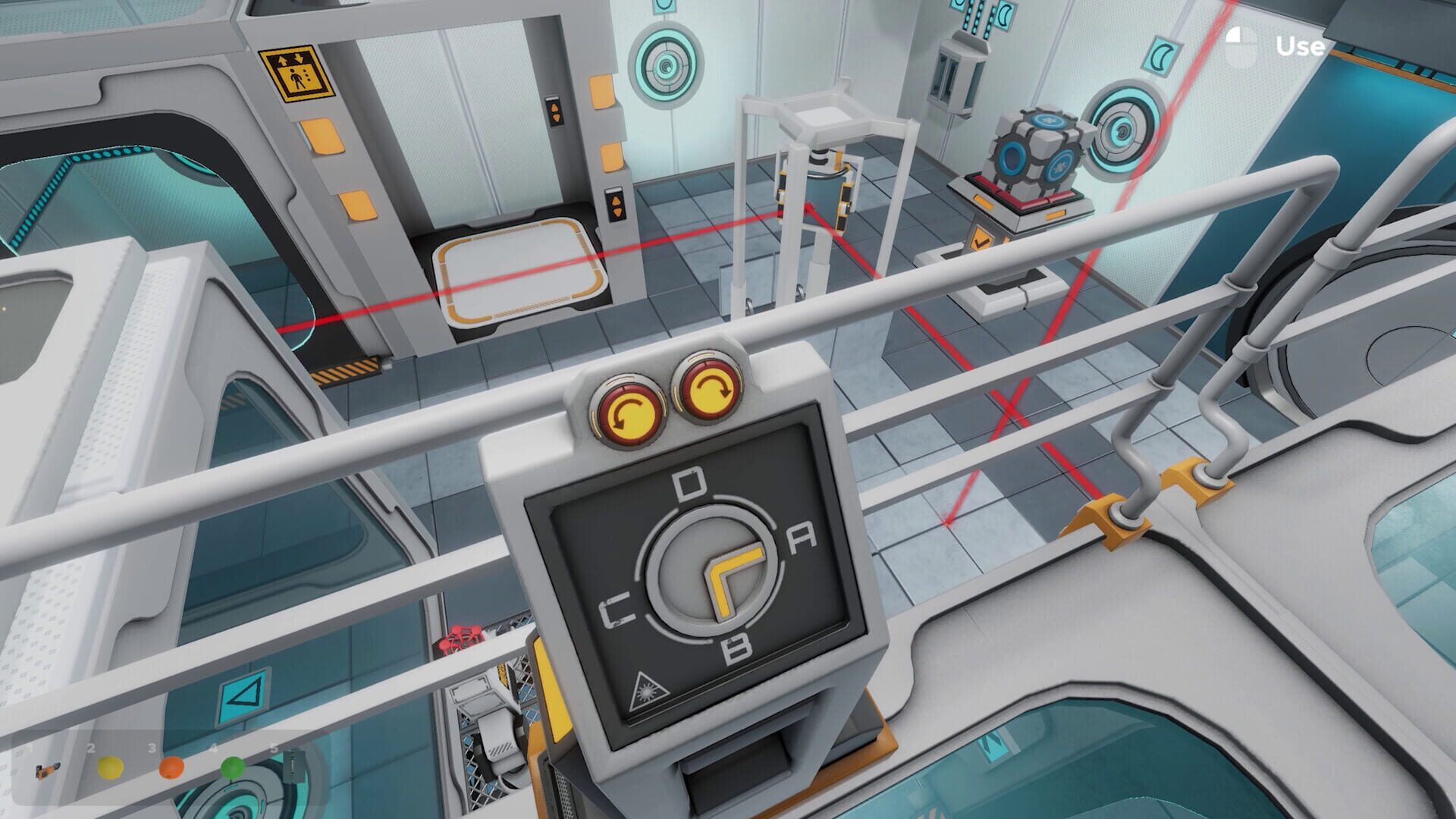 Screenshot for Escape Simulator: Portal Escape Chamber