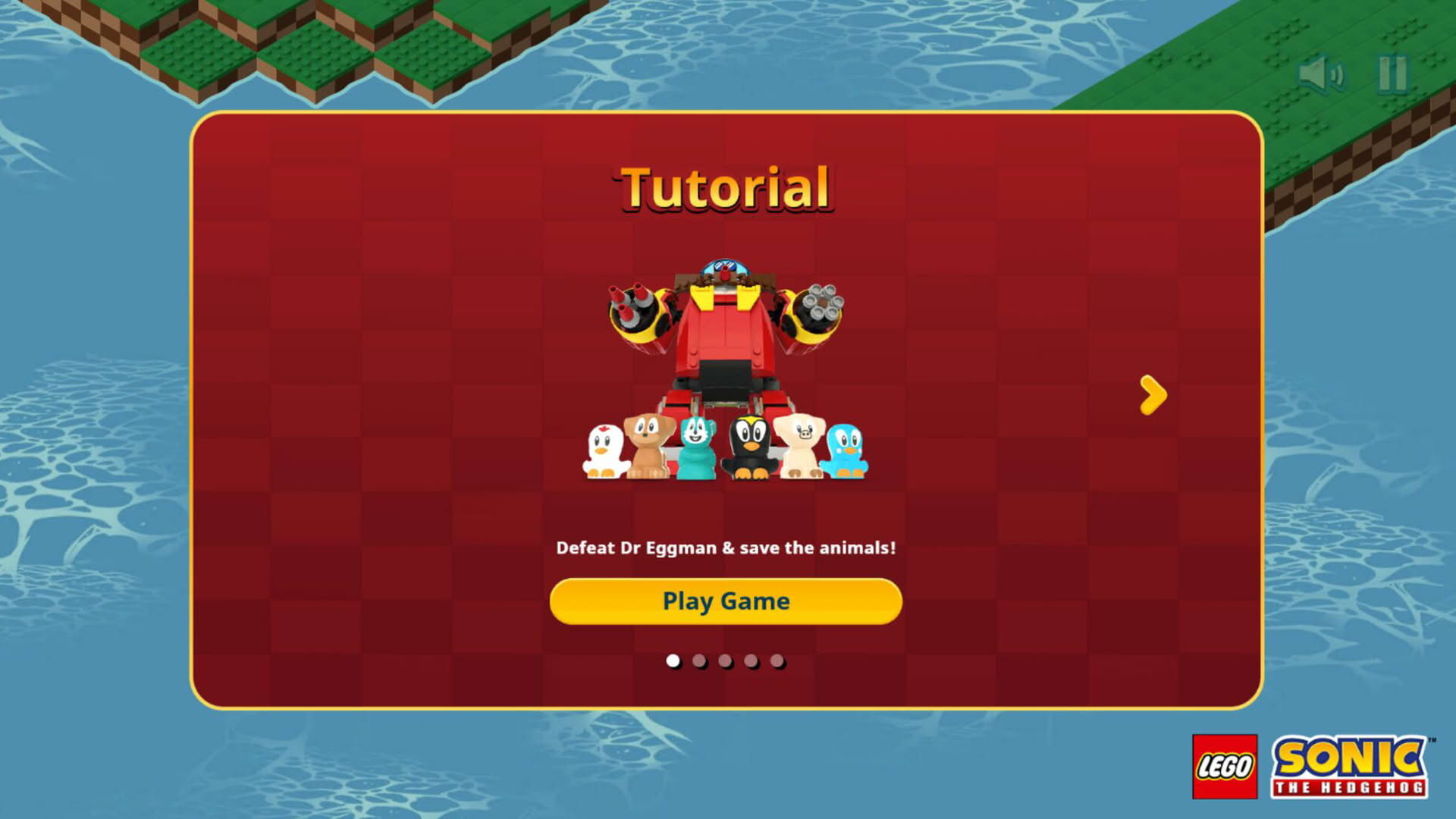 Screenshot for LEGO Sonic the Hedgehog: Speed Sphere Challenge