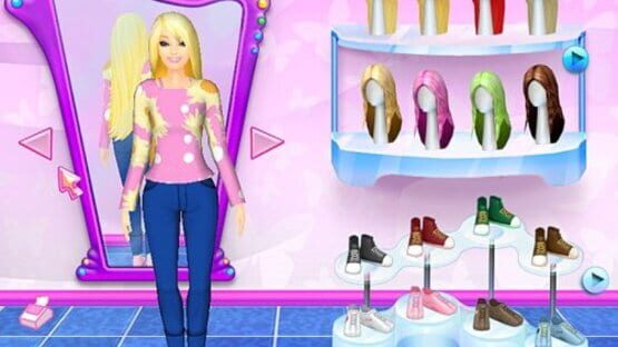 Screenshot for Barbie Fashion Show: Eye for Style