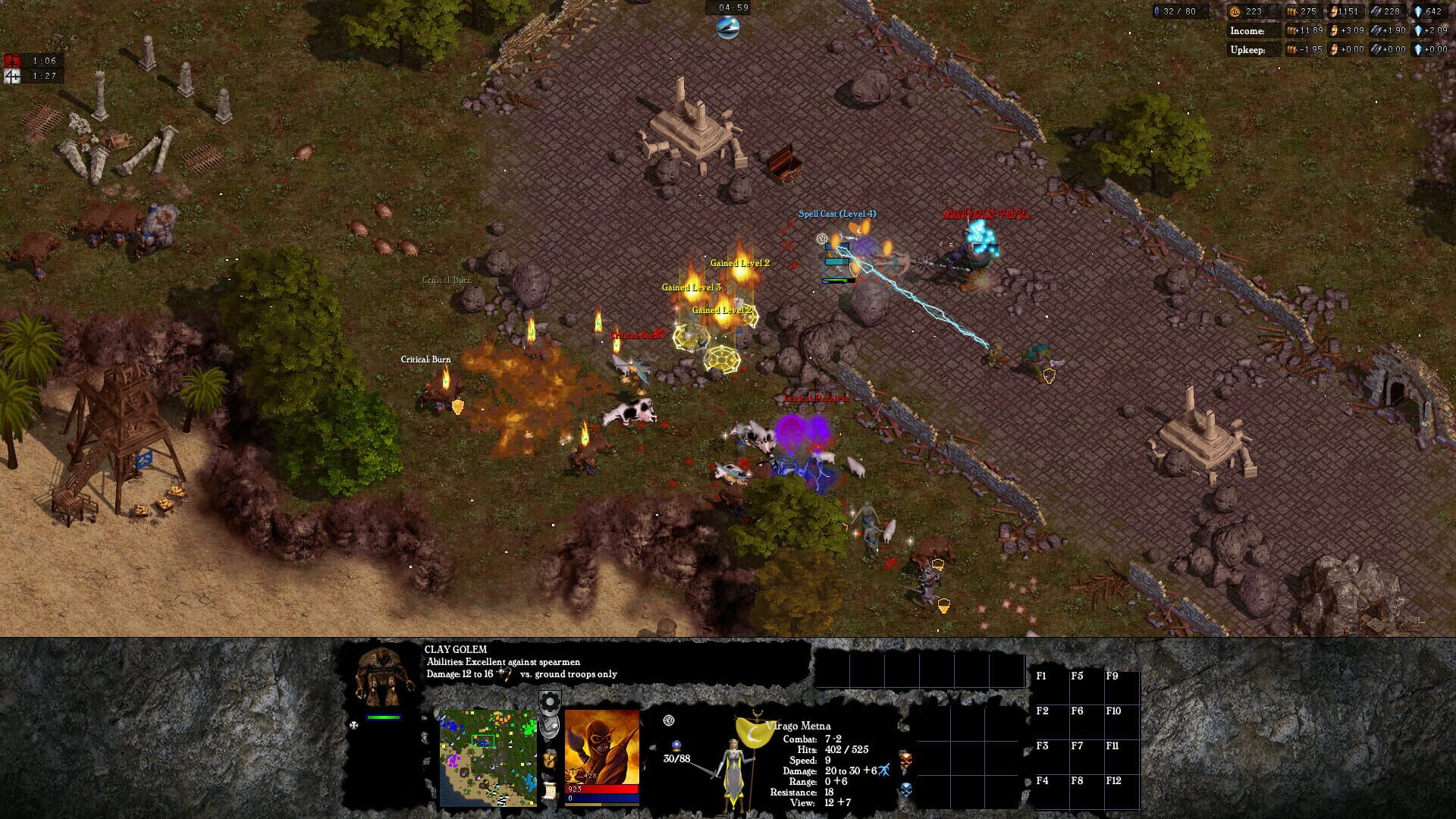 Screenshot for Warlords Battlecry: The Protectors of Etheria