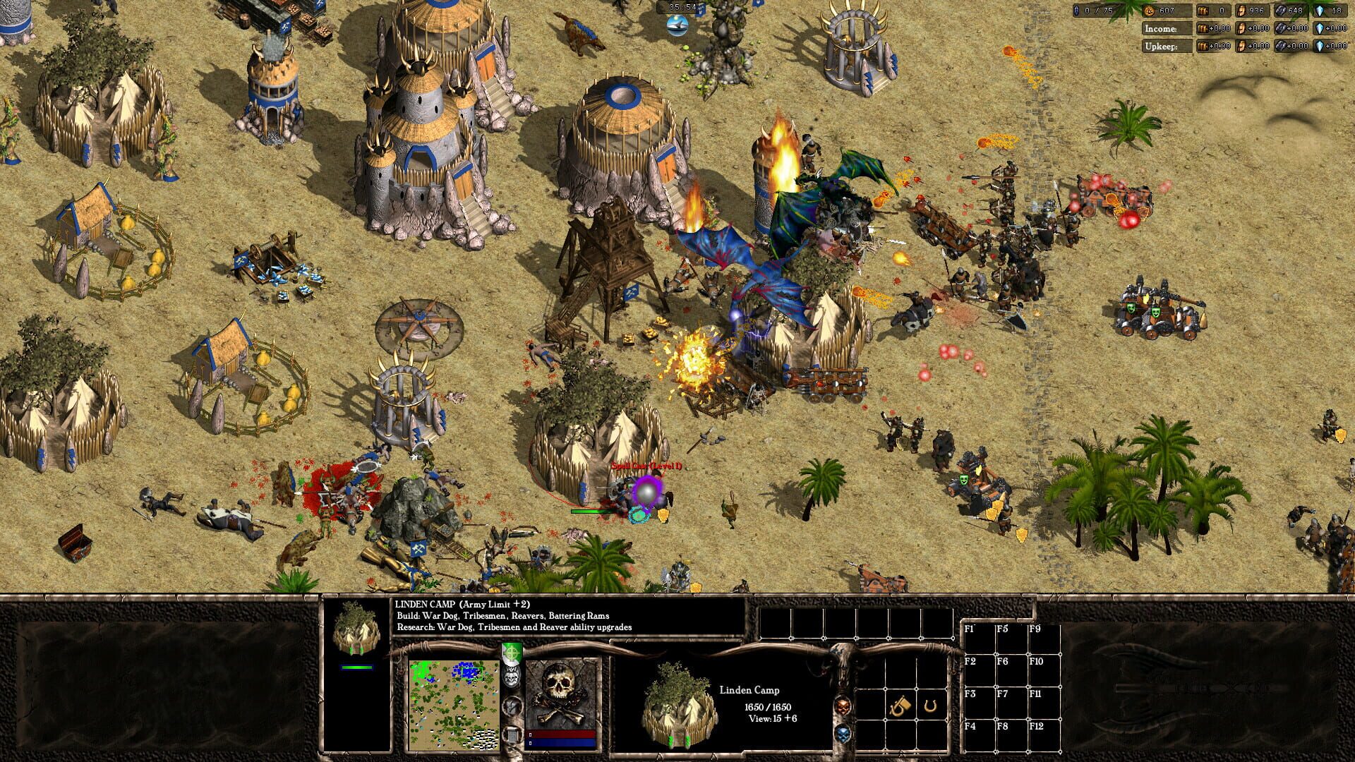 Screenshot for Warlords Battlecry: The Protectors of Etheria