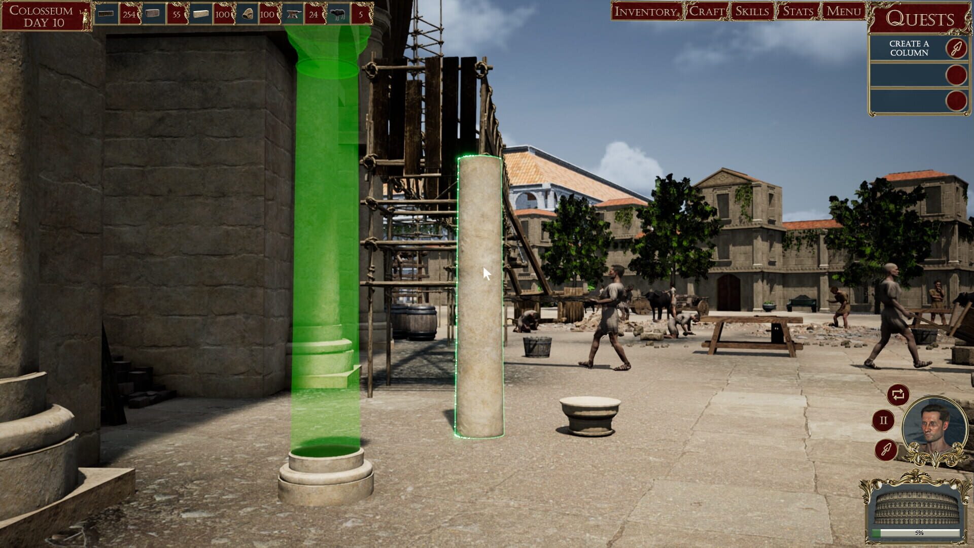 Screenshot for Rome Frontiers