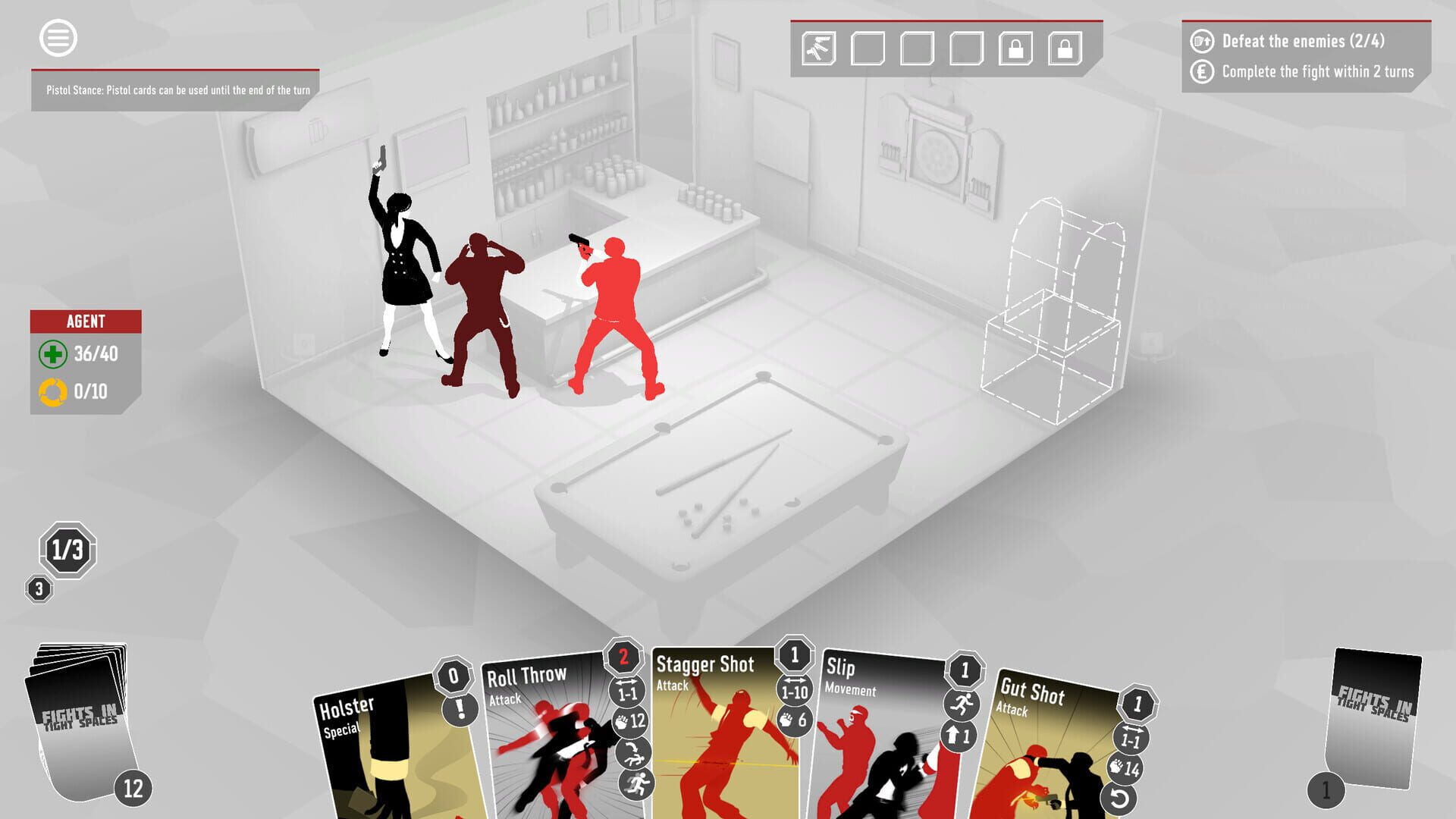 Screenshot for Fights in Tight Spaces: Weapon of Choice