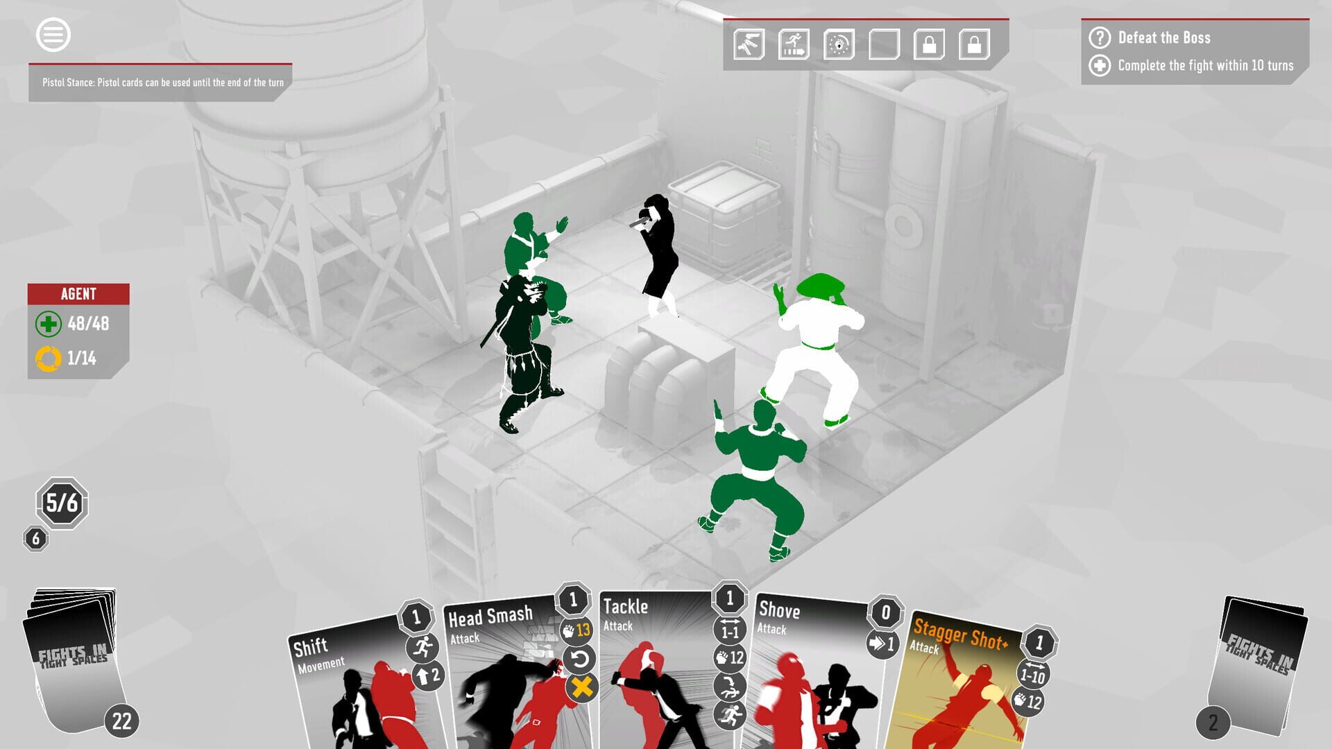 Screenshot for Fights in Tight Spaces: Weapon of Choice