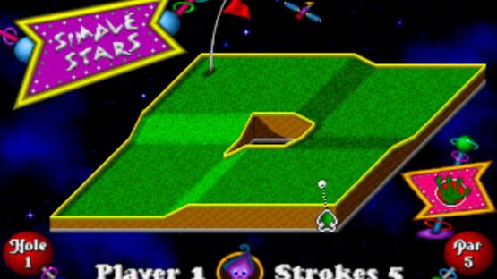 Screenshot for Fuzzy's World of Miniature Space Golf