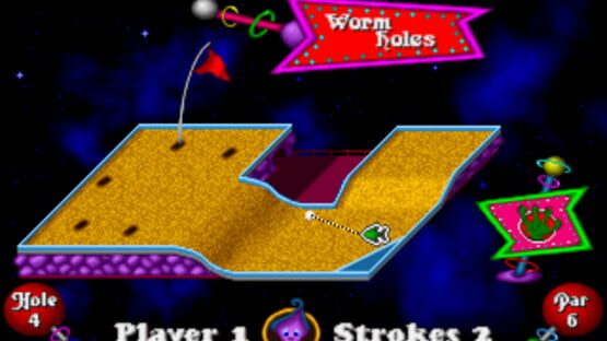 Screenshot for Fuzzy's World of Miniature Space Golf