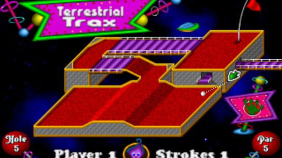 Screenshot for Fuzzy's World of Miniature Space Golf
