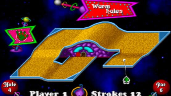 Screenshot for Fuzzy's World of Miniature Space Golf