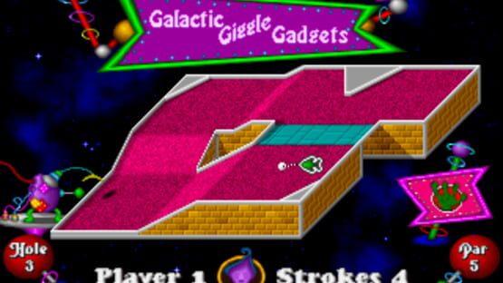 Screenshot for Fuzzy's World of Miniature Space Golf