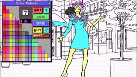 Screenshot for Barbie PC Fashion Design & Color