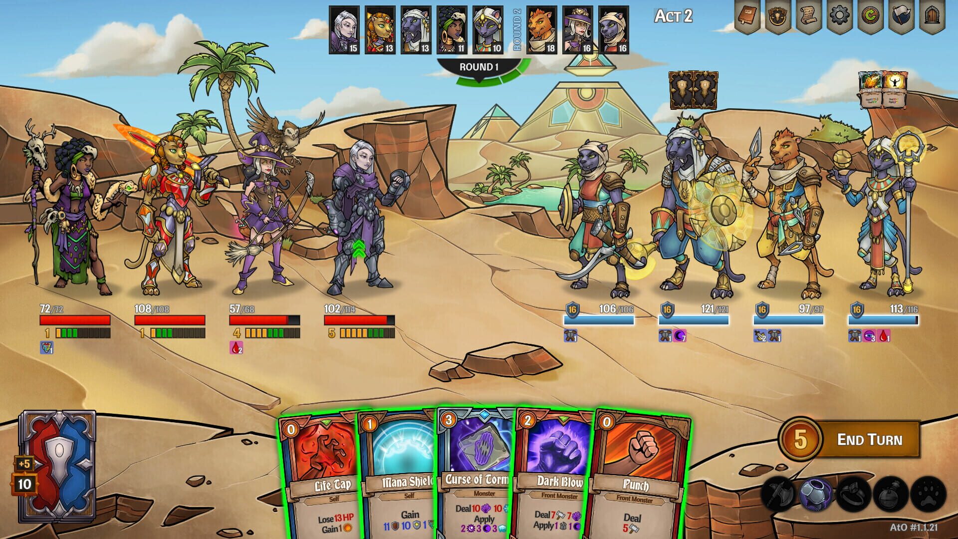 Screenshot for Across The Obelisk: Sands of Ulminin
