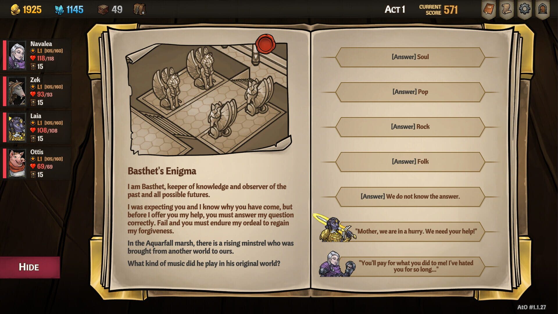 Screenshot for Across The Obelisk: Sands of Ulminin