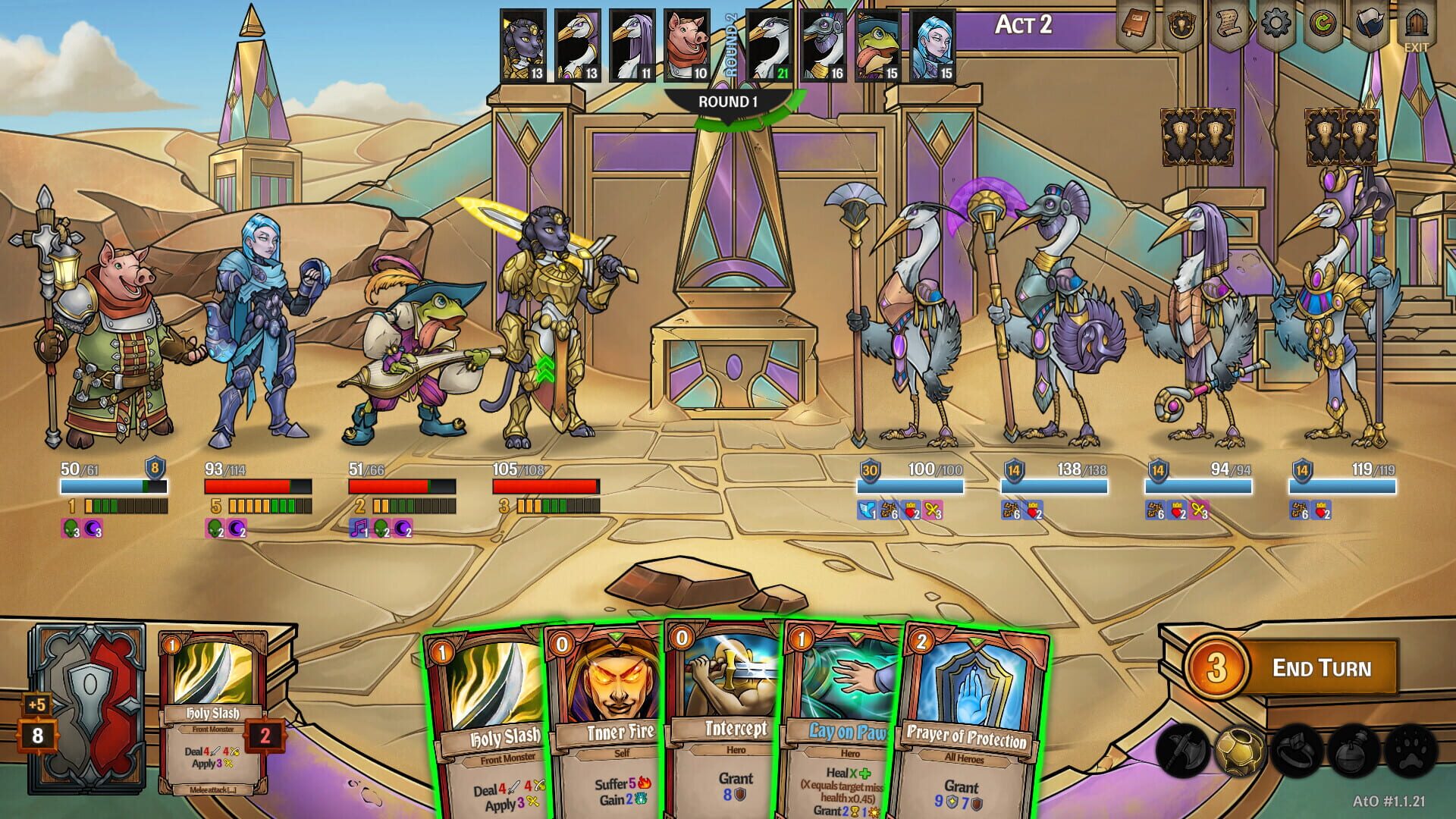Screenshot for Across The Obelisk: Sands of Ulminin