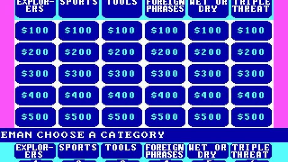 Screenshot for Jeopardy!