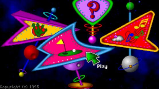 Screenshot for Fuzzy's Cosmic Space Golf
